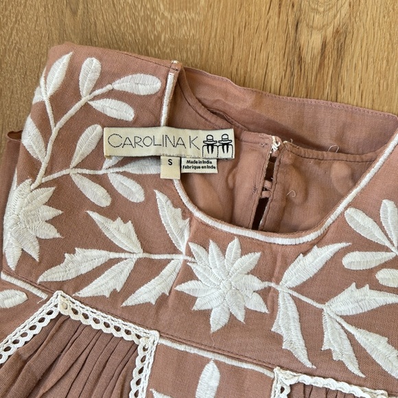 CAROLINA K Embroidered Pink Dress - Picture 12 of 12